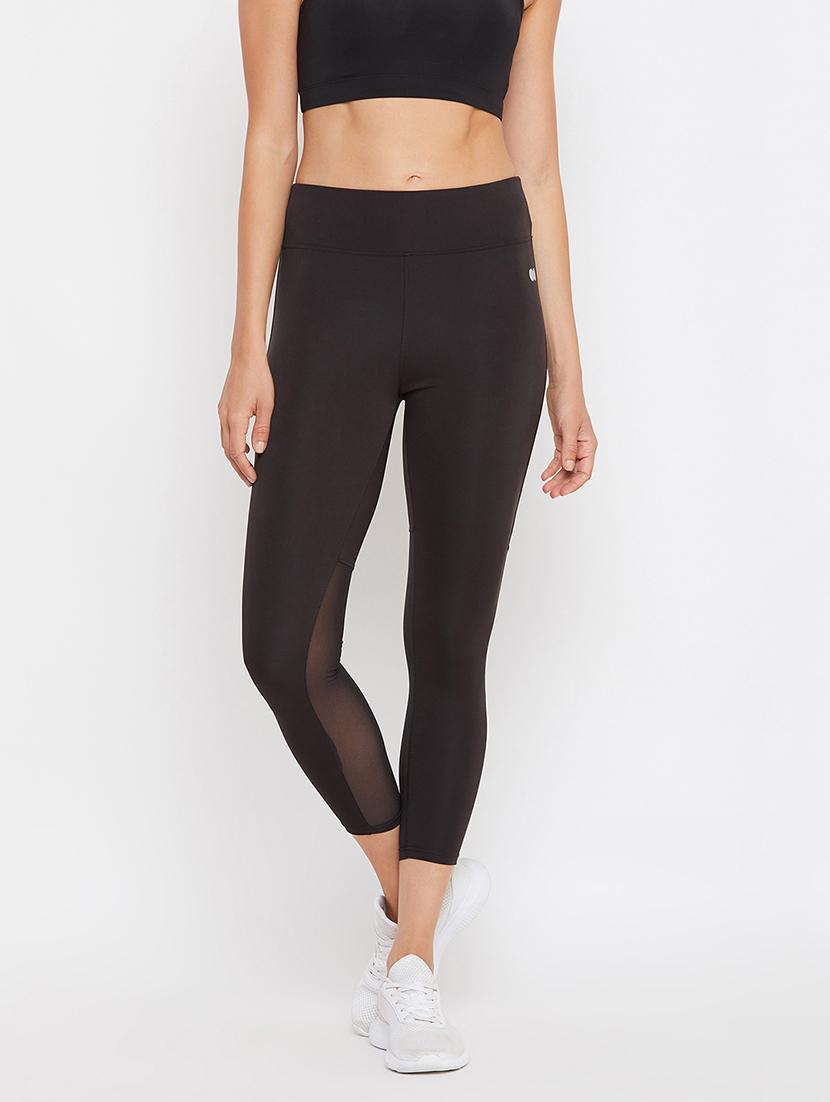 high rise solid yoga pants track pant