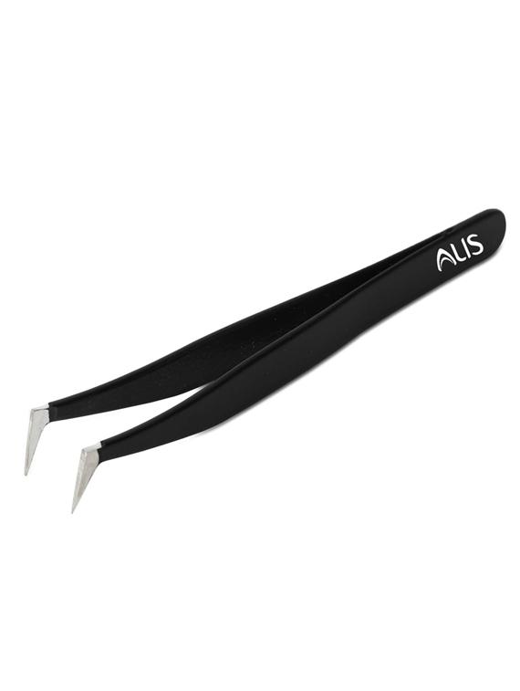 alis professional stainless steel black eyelash tweezers,extension non magnetic esd set of 5 bp-bn7 (bp-bn7 setof 5) - 18308111 - Standard Image - 1