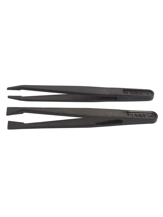 alis 8 pcs esd pointed and flat combo precision tweezer kit tweezers set for electronics repairing, jewelry crafting - 18308147 - Standard Image - 1