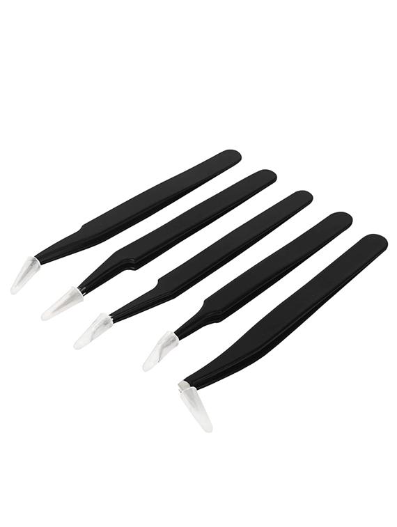 alis 5 pcs esd professional precision non-magnetic stainless steel combo kit | anti-static professional tweezers set - 18308194 - Standard Image - 1