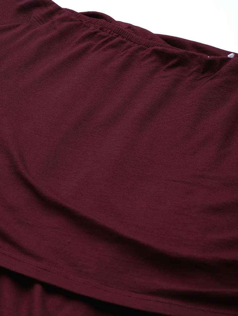 purple solid asymmetric top - 18308964 -  Standard Image - 4