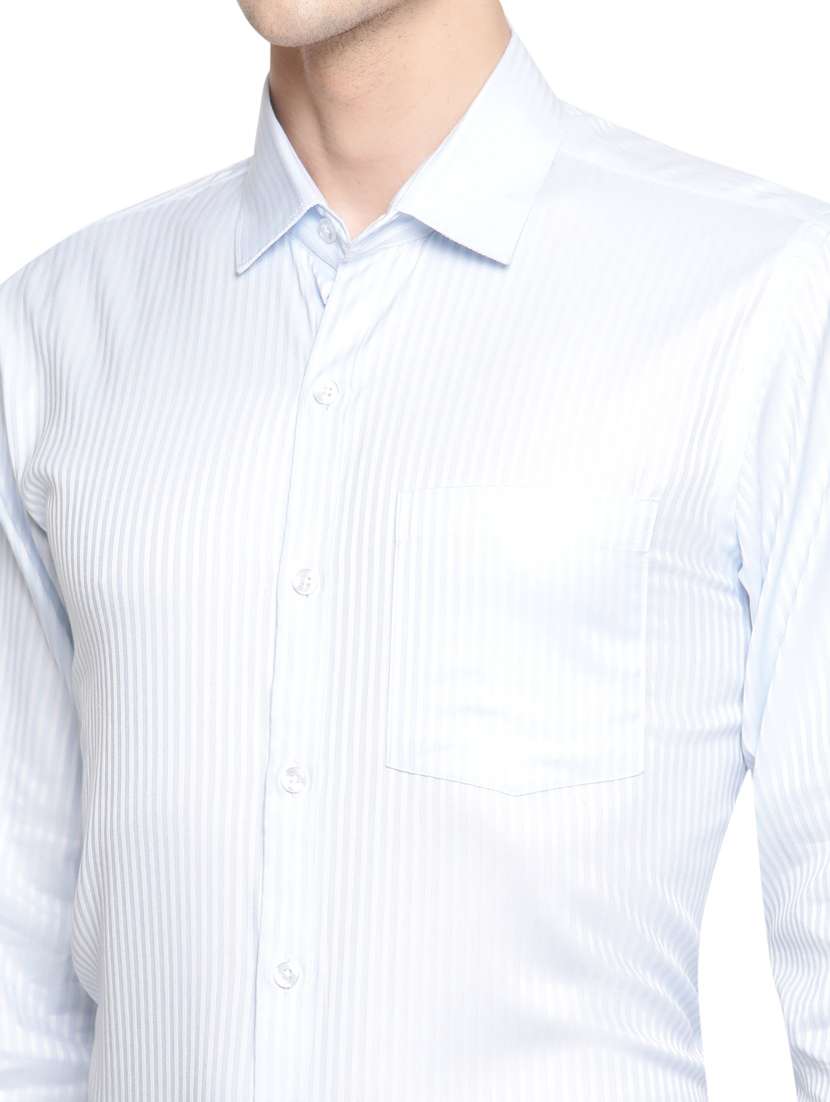 mens stripes formal shirt - 18309543 - Standard Image - 4