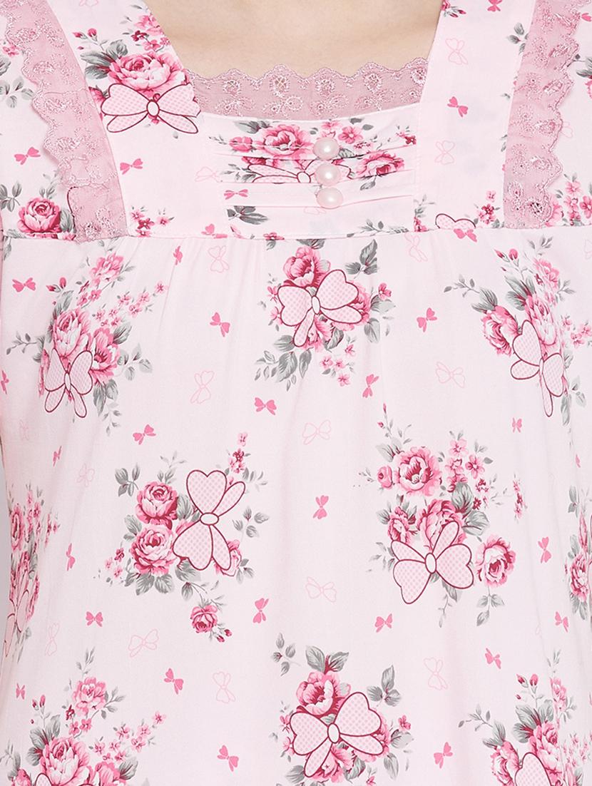 short-sleeved printed capri set - 18309622 - Standard Image - 4