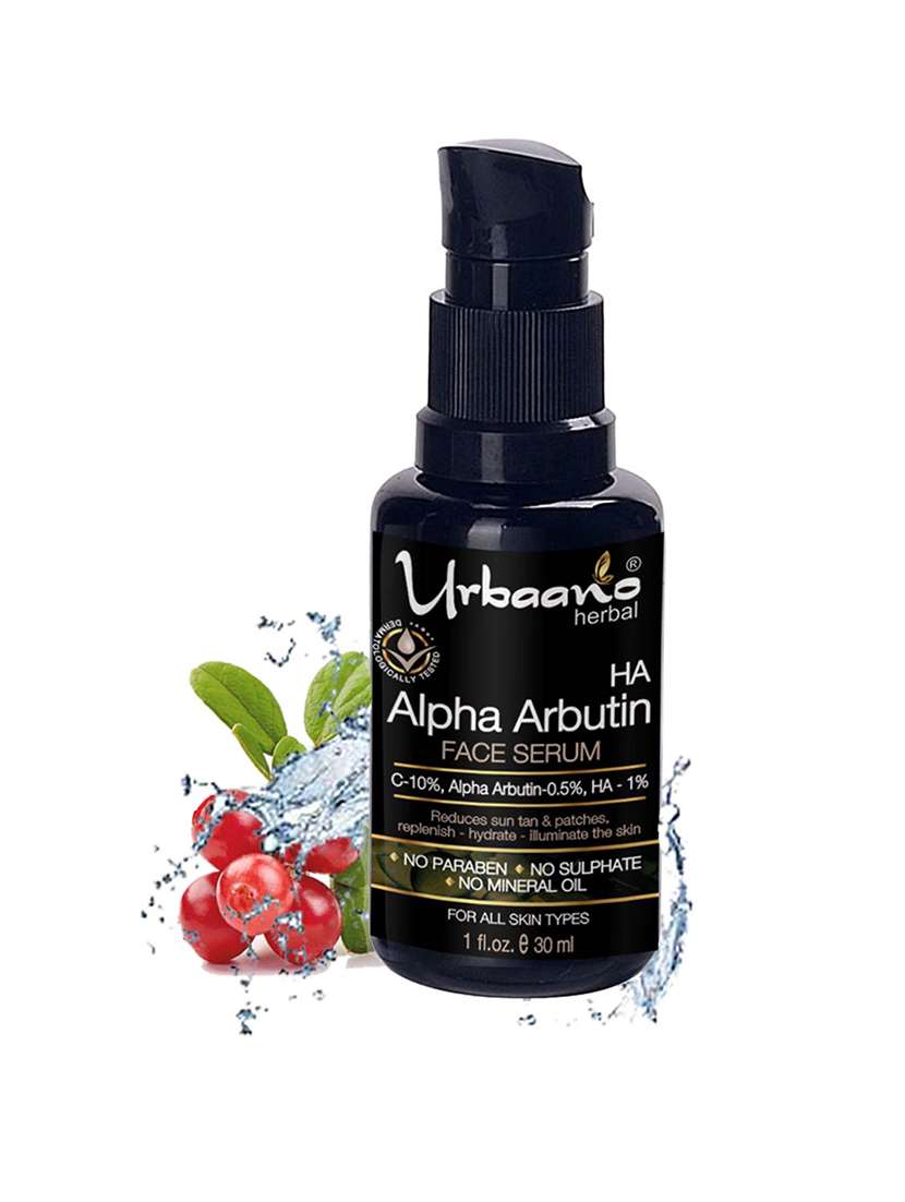 regular booster skin hydration & resplenish - alpha arbutin-0.5%, vitamin c-10% & ha-1% - skin brightening - hydrating serum