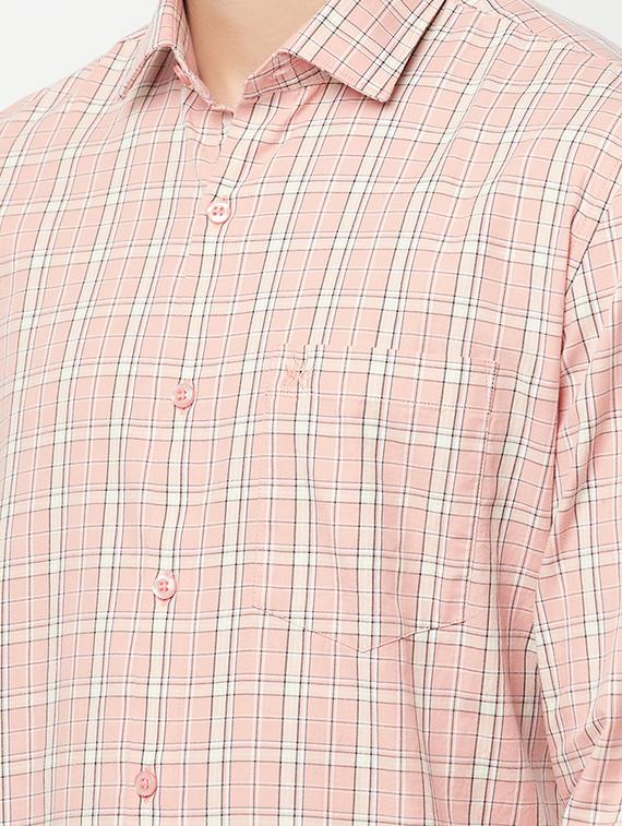 mens checks casual shirt - 18309933 - Standard Image - 4