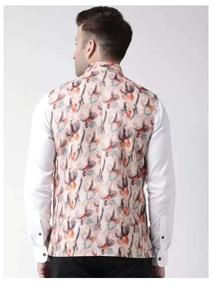 men's waist coat white color  - 18310565 -  Standard Image - 1