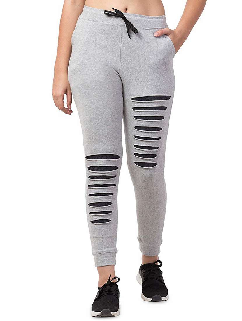 drawstring waist track pant