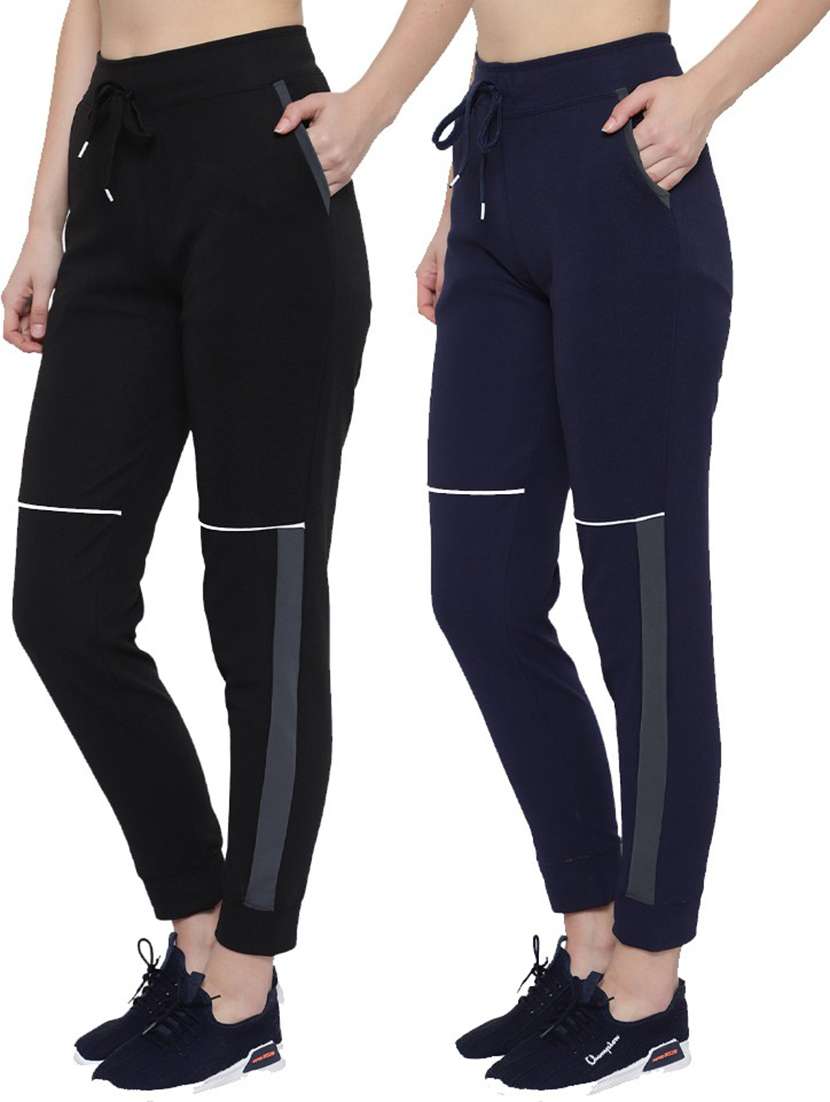 pack of 2 drawstring waist track pant