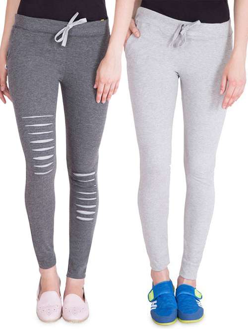 pack of 2 drawstring waist track pant - 18311365 -  Standard Image - 0