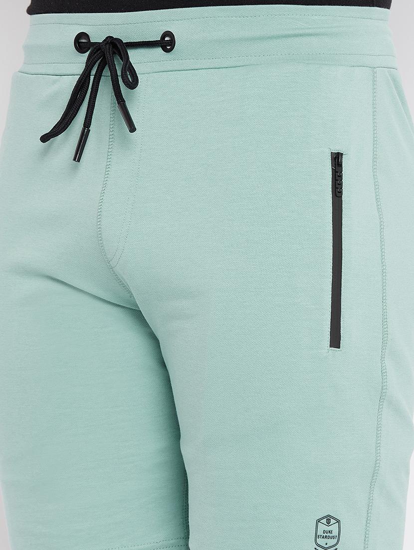 blue solid blend short - 18312053 - Standard Image - 4