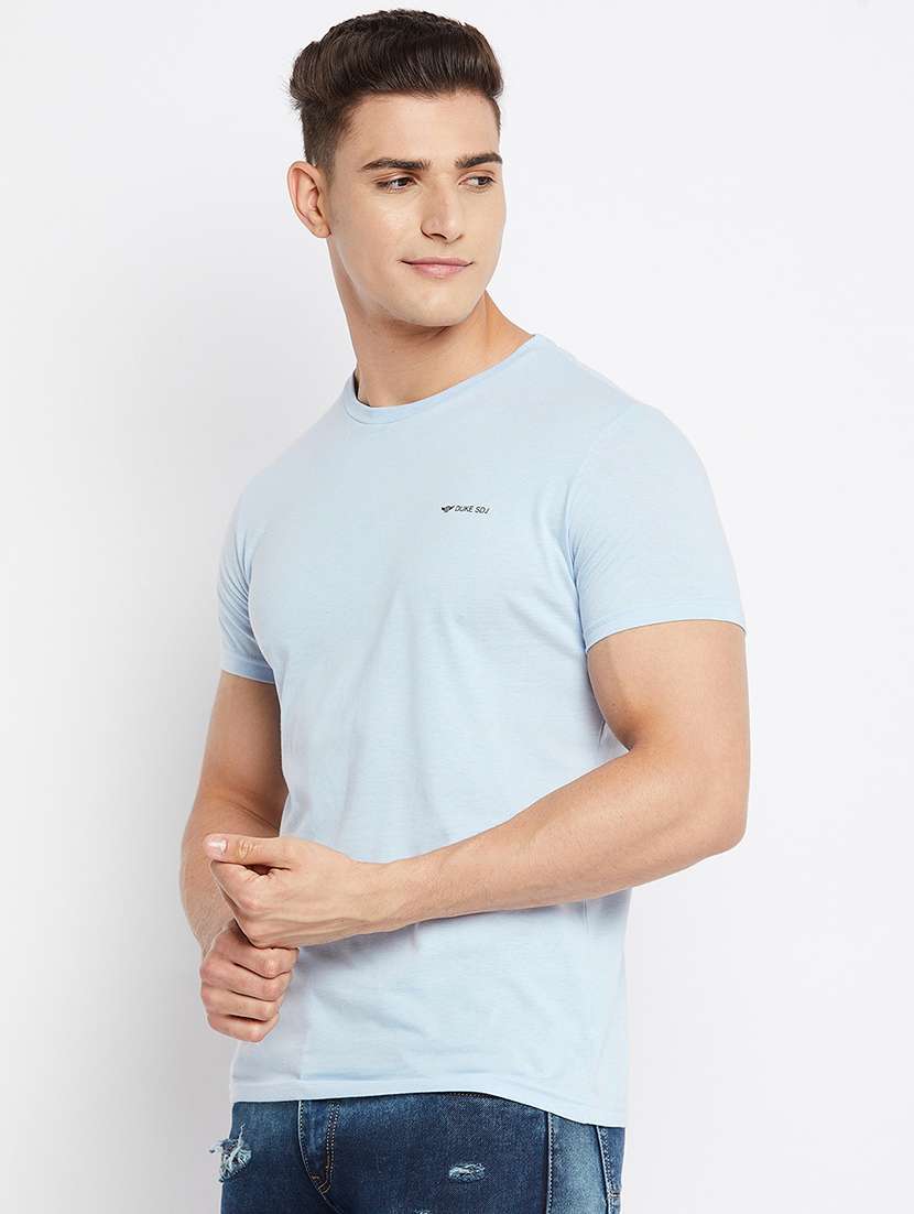 pack of 3 solid round neck t-shirt - 18312086 -  Standard Image - 11