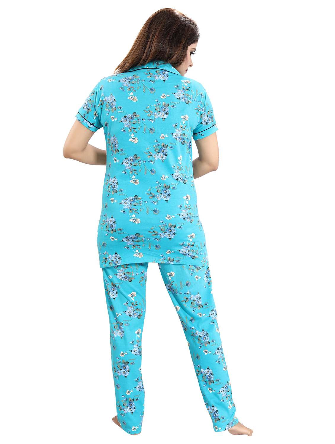 pack of 2 printed nightwear pajama set - 18312132 - Standard Image - 4