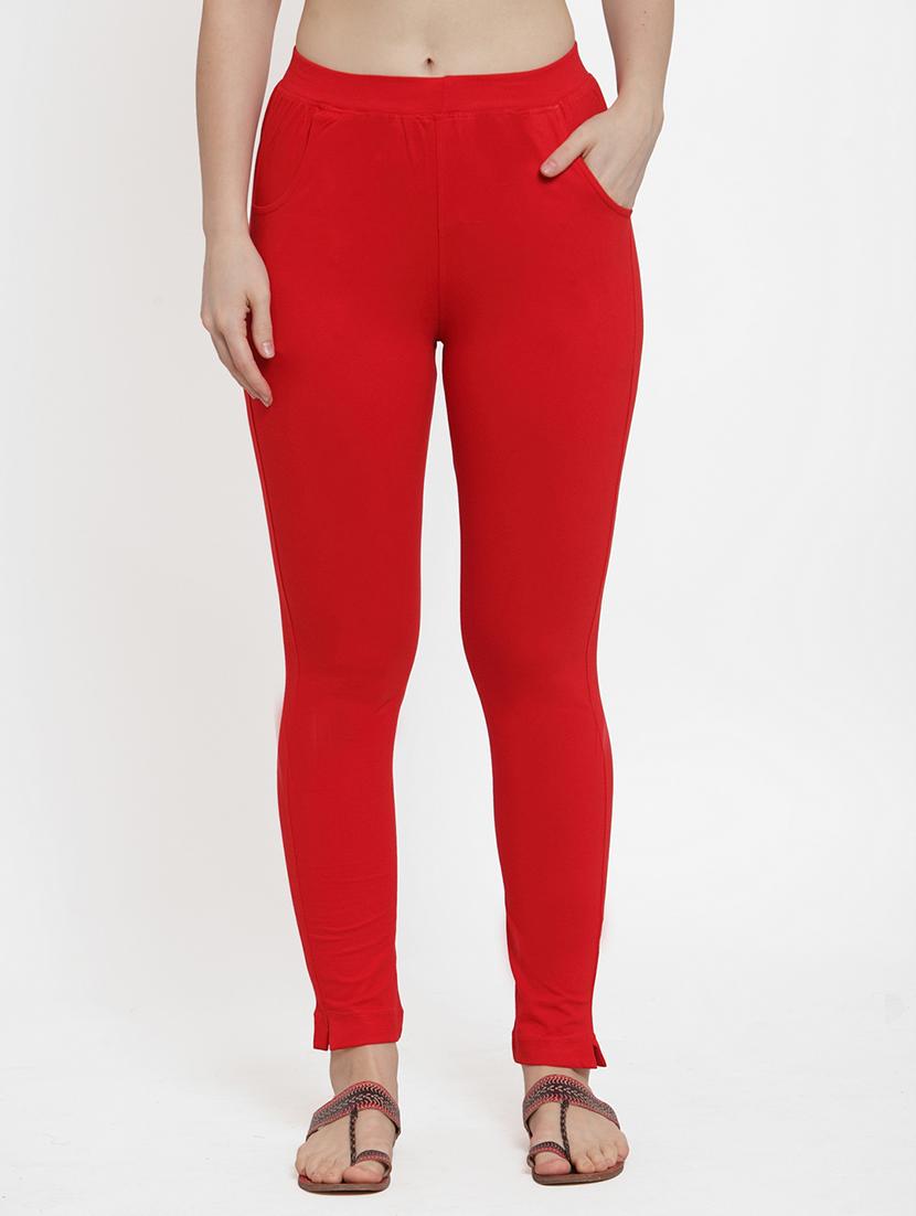 set of 2 multi colored solid legging - 18312444 -  Standard Image - 1