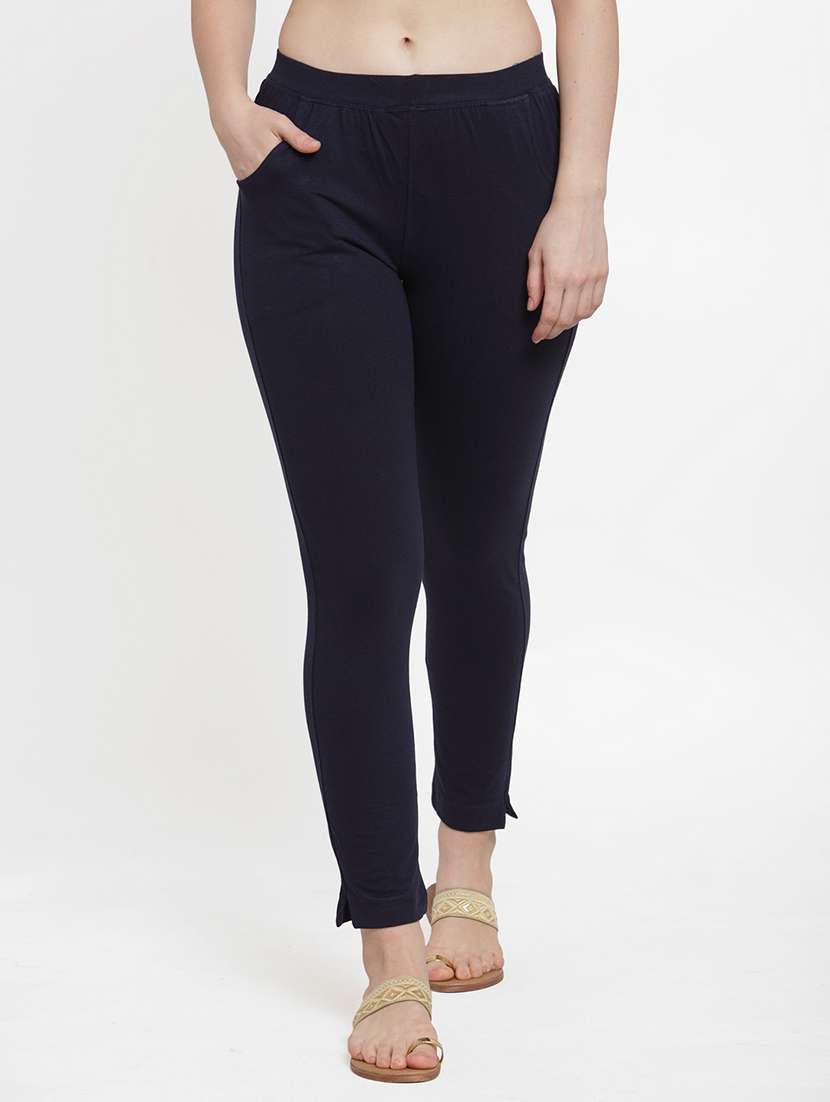 set of 2 multi colored solid legging - 18312449 -  Standard Image - 1