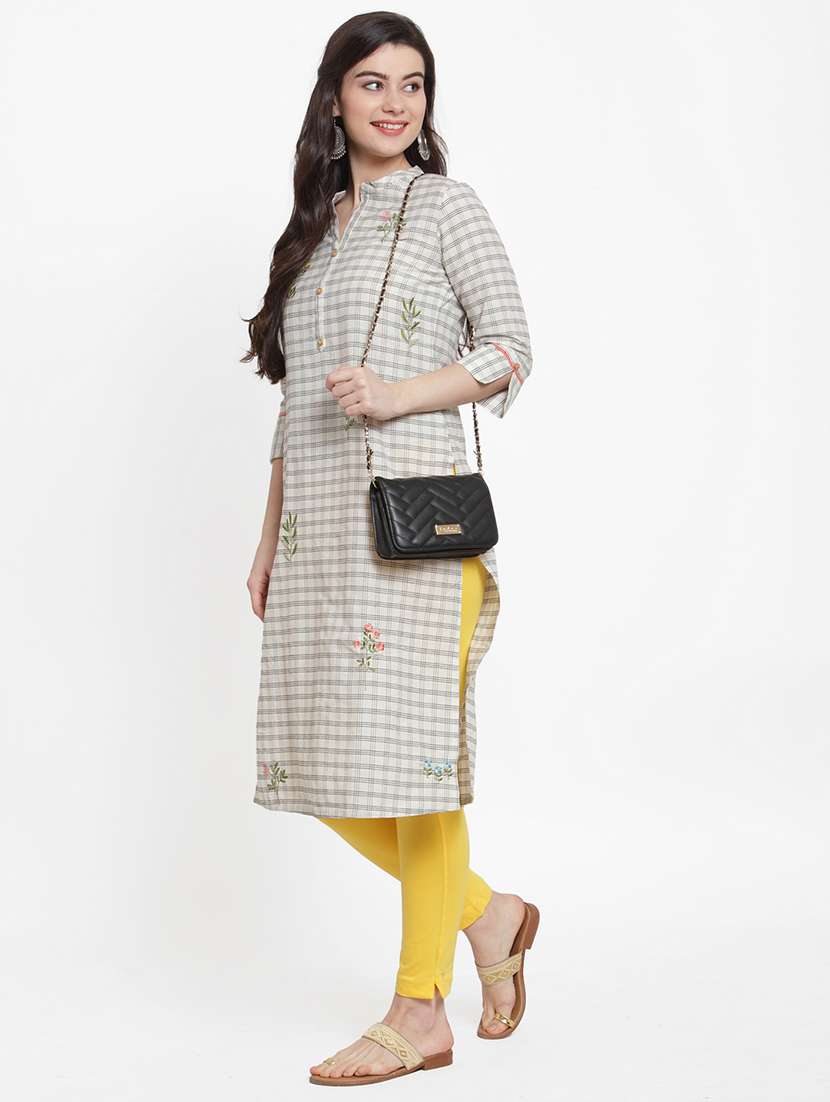 set of 2 multi colored solid legging - 18312468 -  Standard Image - 4