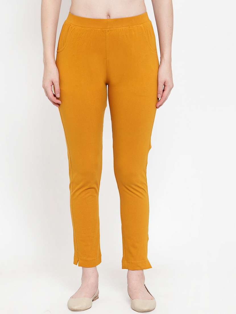 set of 2 multi colored solid legging - 18312479 -  Standard Image - 1