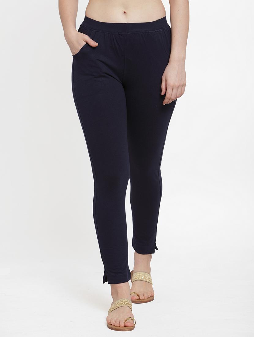 set of 2 multi colored solid legging - 18312494 -  Standard Image - 1