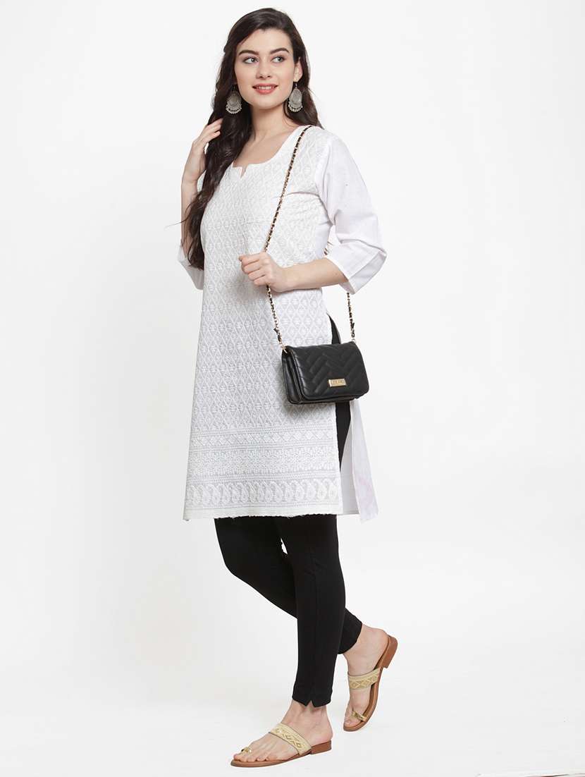 set of 2 multi colored solid legging - 18312512 -  Standard Image - 4