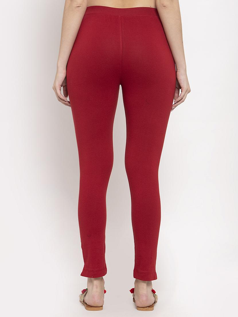 set of 2 multi colored solid legging - 18312557 - Standard Image - 4