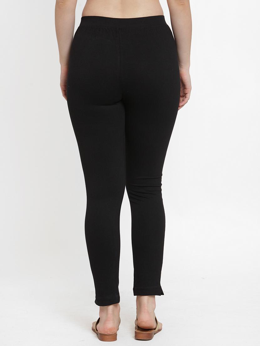 set of 2 solid ankle length legging - 18312558 - Standard Image - 4