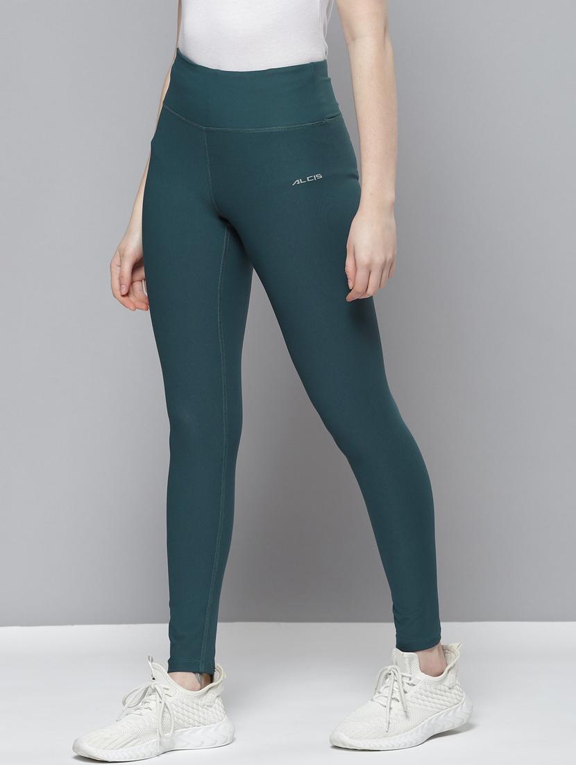 high rise solid sports legging - 18312800 -  Standard Image - 1