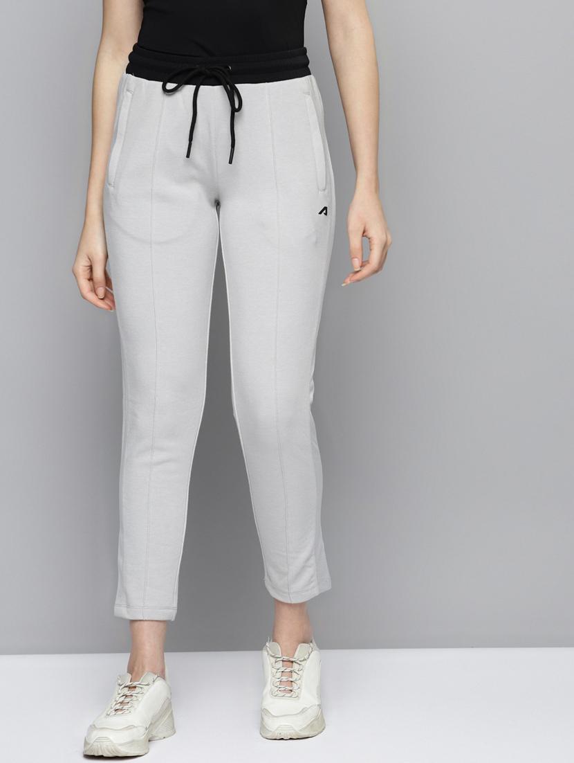 mid rise solid track pant - 18312973 - Zoom Image - 0