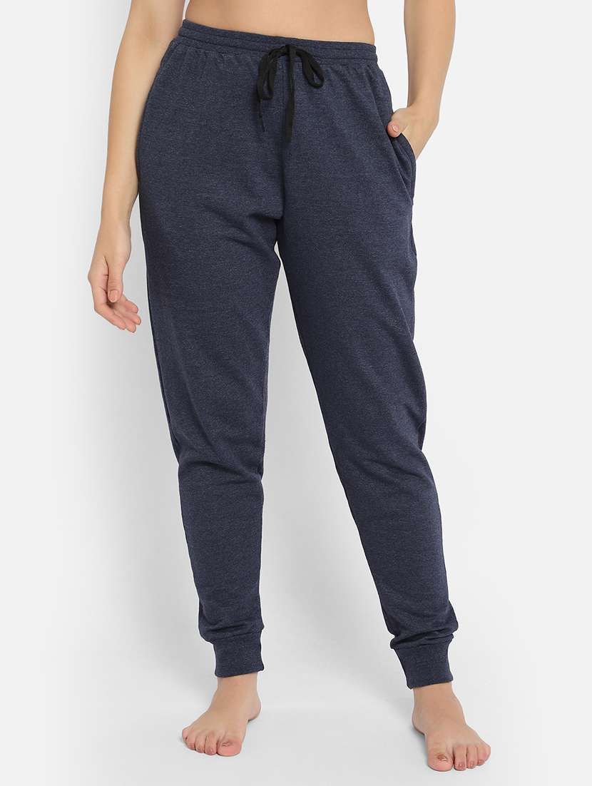 drawstring waist solid pajama