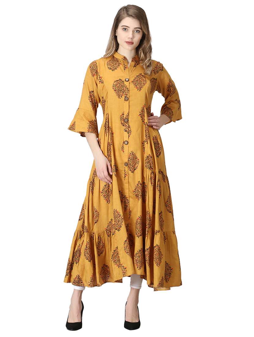 women's flared kurta