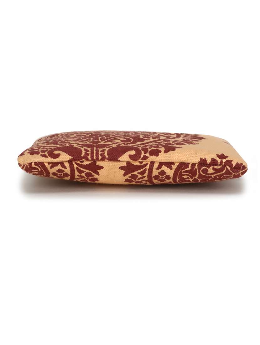 yellow printed regular pouch - 18313889 - Standard Image - 4