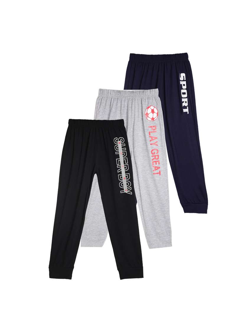 pack of 3 printed track wear