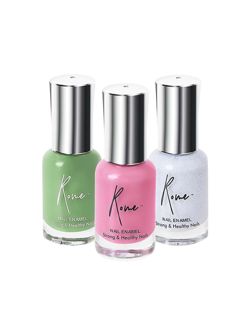 set of 3 strong & healthy nail enamel