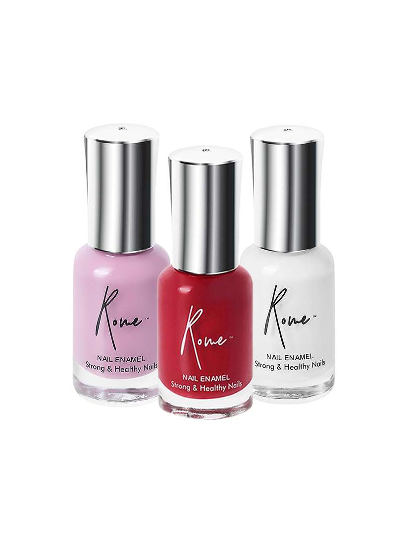 set of 3 strong & healthy nail enamel