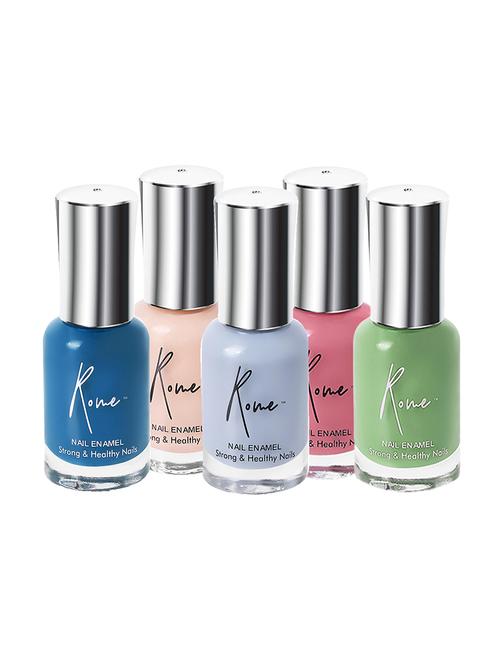 set of 5 strong & healthy nail enamel - 18315023 -  Standard Image - 0