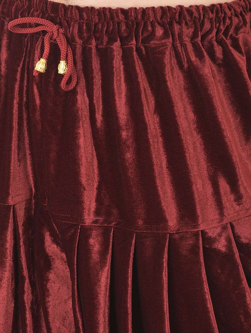 golden self-designed sherwani ethnic wear set - 18315487 -  Standard Image - 4