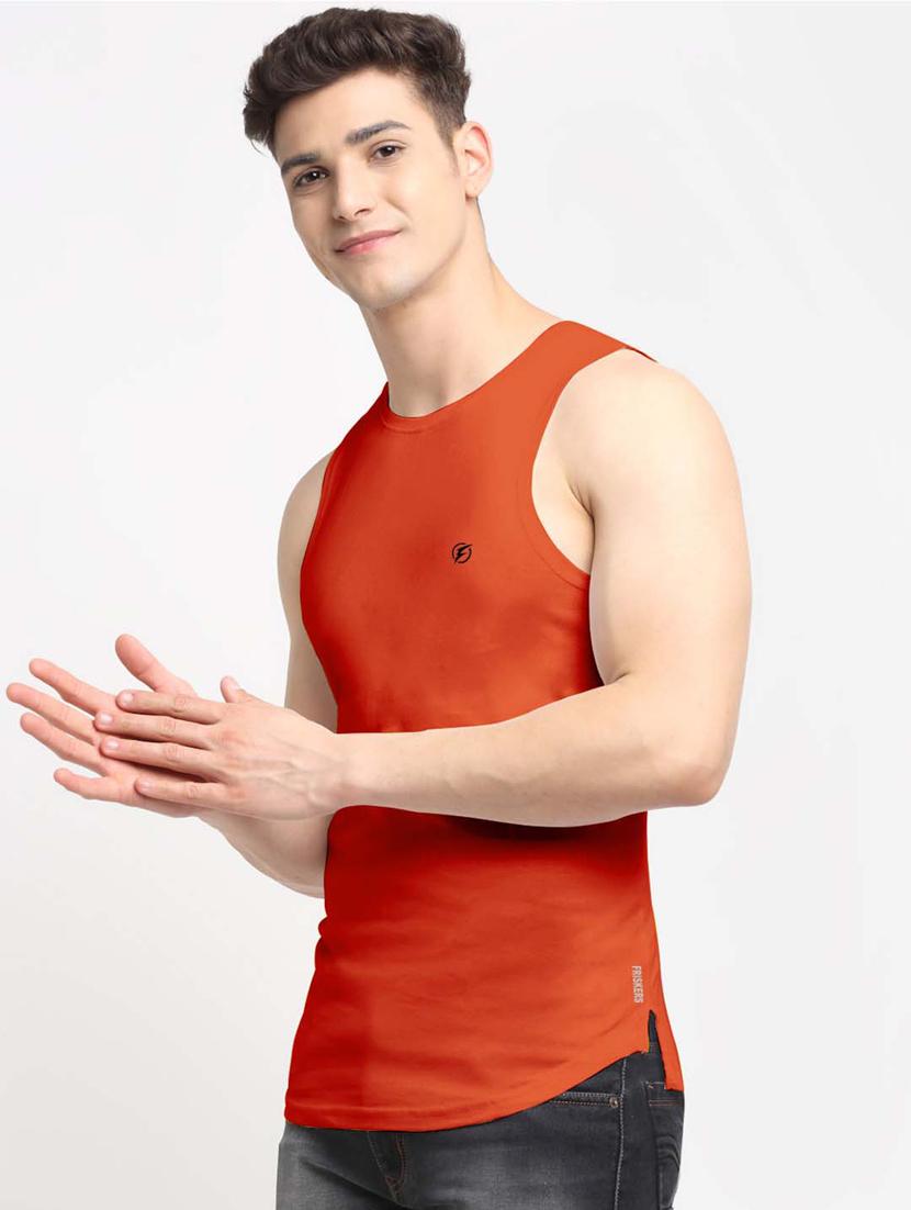 orange solid vest - 18315816 - Standard Image - 1