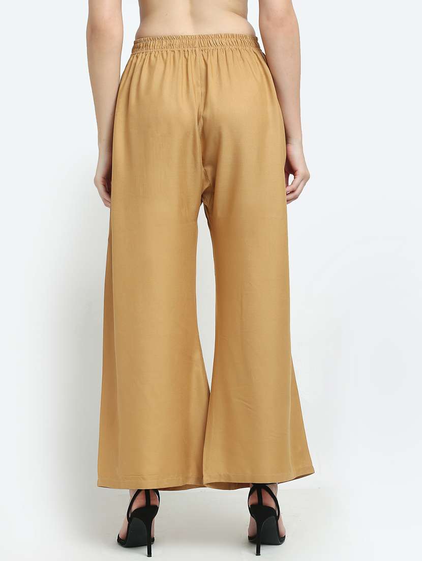 pack of 2 mid rise palazzo - 18316115 -  Standard Image - 4