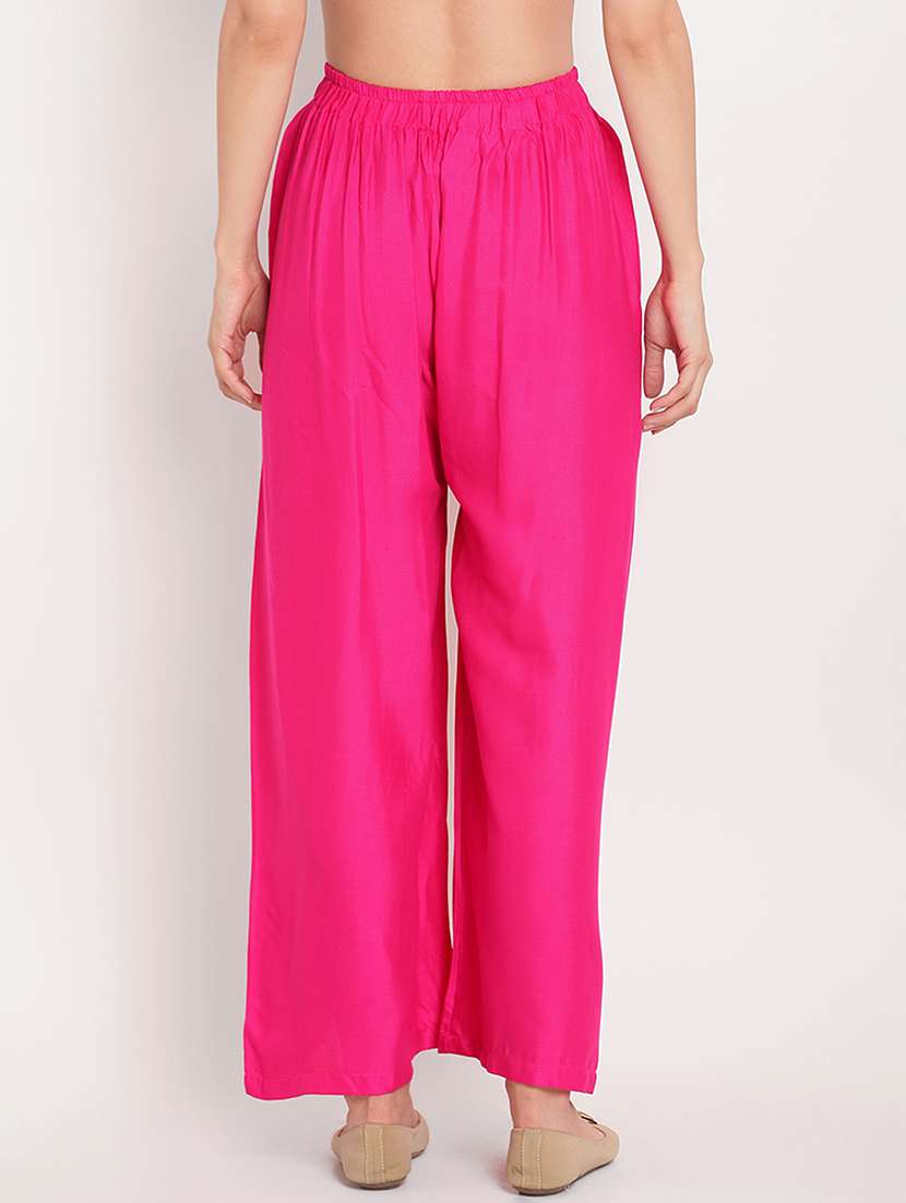 pack of 2 mid rise palazzo - 18316118 -  Standard Image - 1