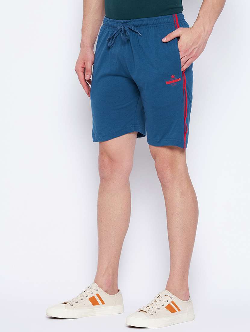 blue striped blend short - 18316246 -  Standard Image - 1