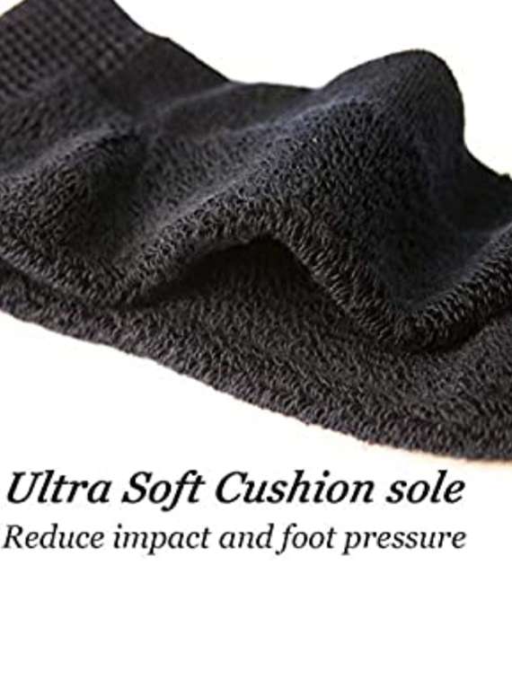 women pack of 6 solid ankle length sock - 18316630 - Standard Image - 1