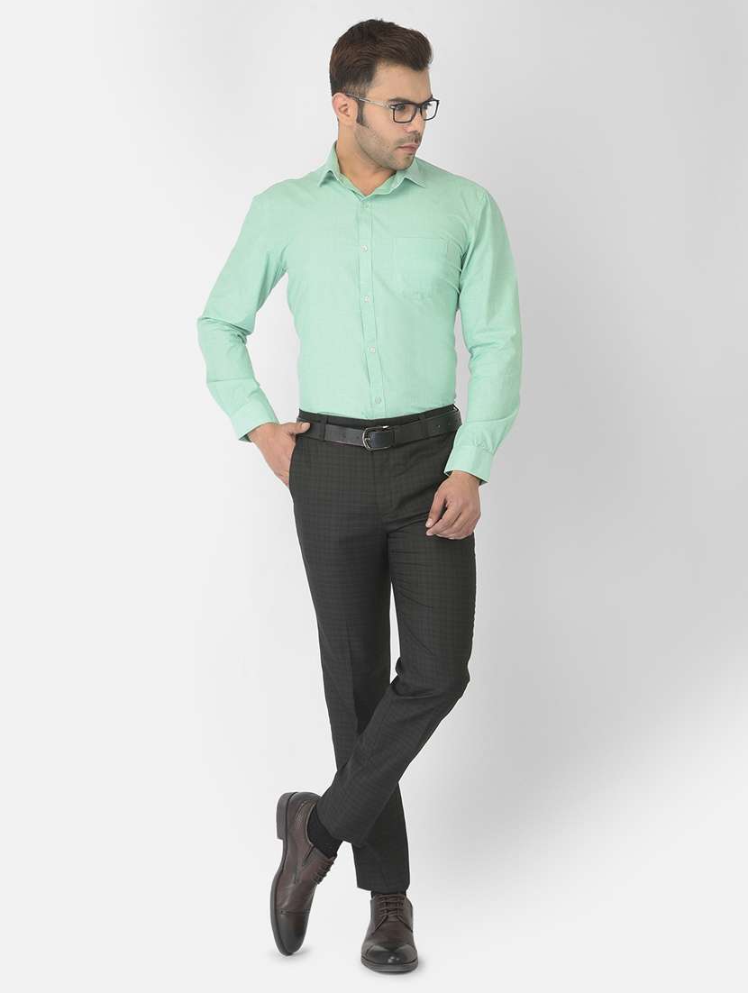 black checkered formal trouser - 18317043 -  Standard Image - 4