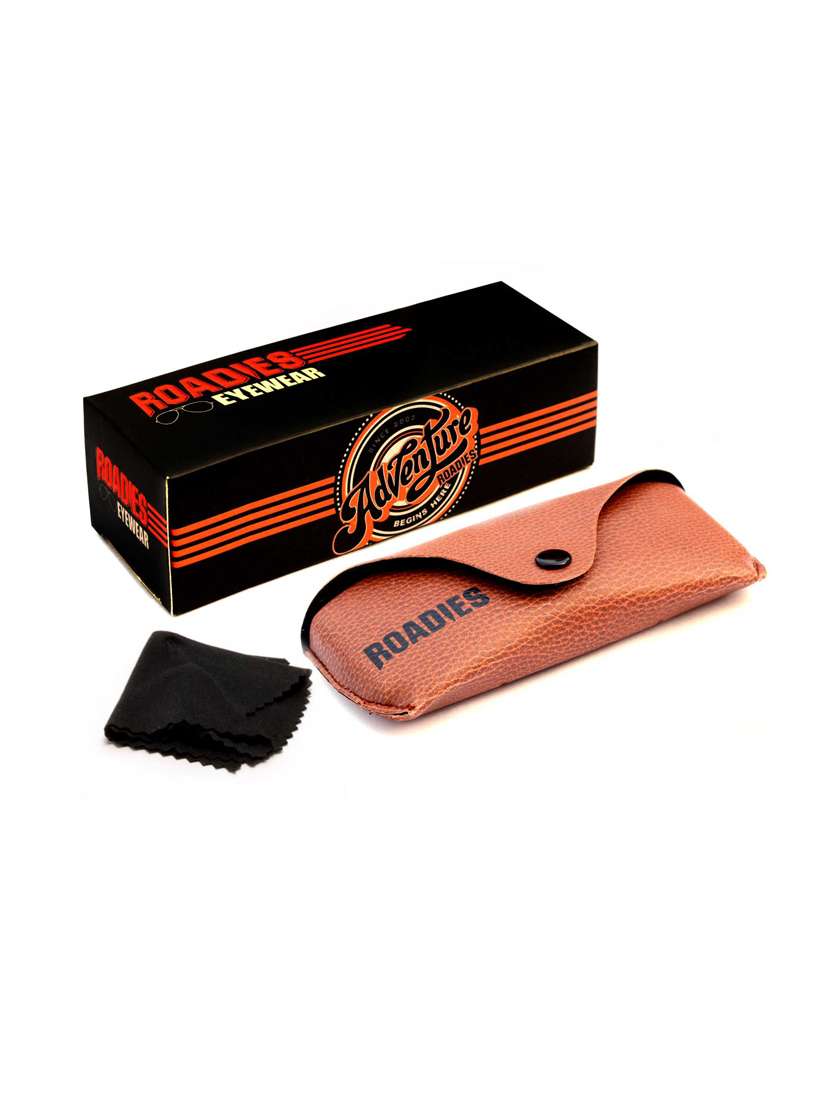 roadies rd-196-c2 round sunglasses uv400 protection - 18317382 -  Standard Image - 4