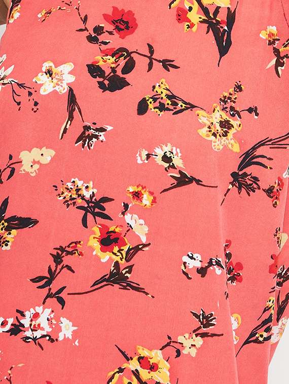 women's high low floral dress - 18317545 -  Standard Image - 4