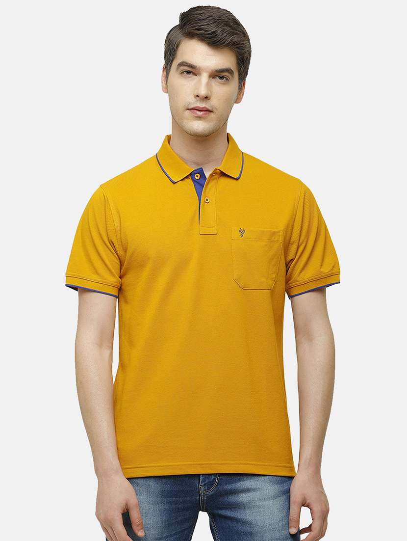 men pack of 2 solid regular fit polo t-shirt - 18317929 -  Standard Image - 1