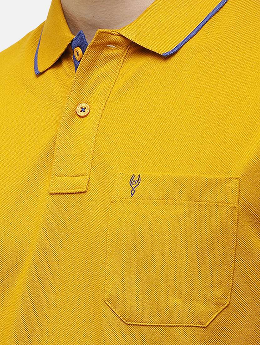 men pack of 2 solid regular fit polo t-shirt - 18317929 -  Standard Image - 4