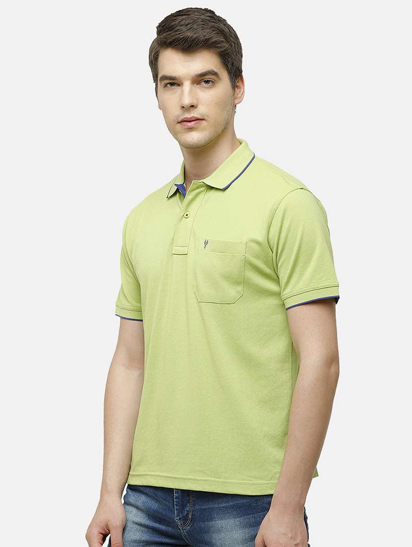 men pack of 2 solid regular fit polo t-shirt - 18317937 -  Standard Image - 1