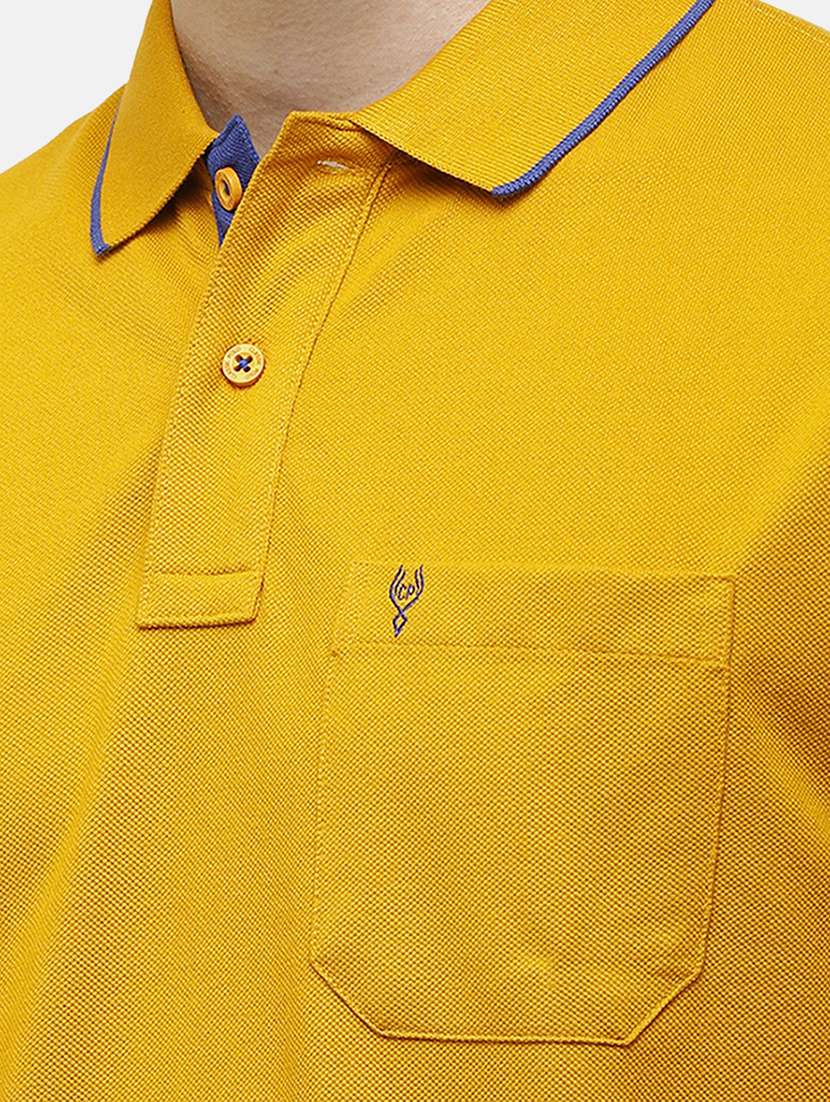 men pack of 2 solid regular fit polo t-shirt - 18317961 -  Standard Image - 4