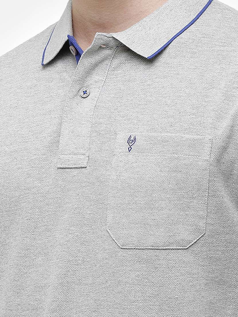 men pack of 2 solid regular fit polo t-shirt - 18317962 -  Standard Image - 4