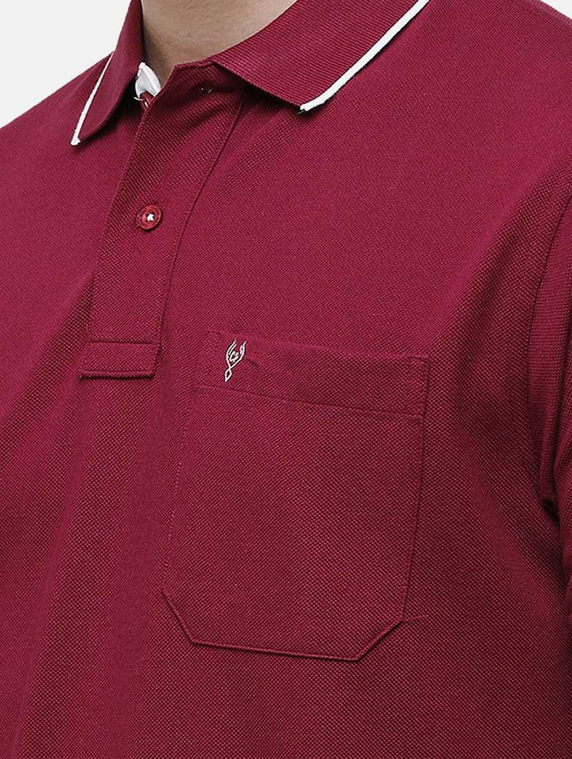men pack of 2 solid regular fit polo t-shirt - 18317964 -  Standard Image - 4