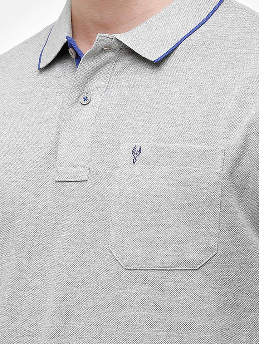 men pack of 2 solid regular fit polo t-shirt - 18317981 -  Standard Image - 4