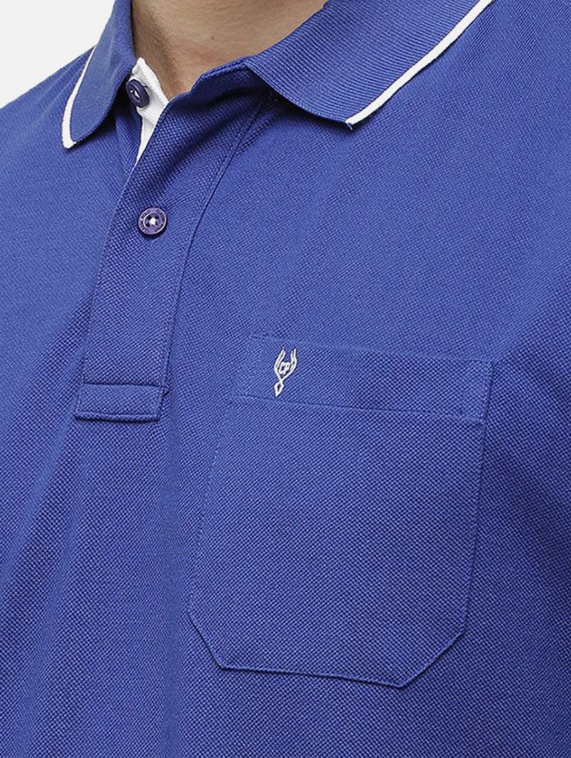 men pack of 2 solid regular fit polo t-shirt - 18317999 -  Standard Image - 4